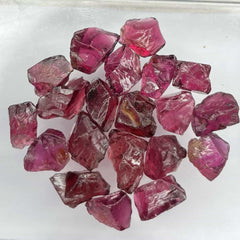 86.65 Carats Facet Rough Purple Garnet Parcel