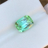 Faceted Bi-color Tourmaline Gemstone