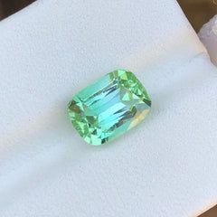 Faceted Bi-color Tourmaline Gemstone