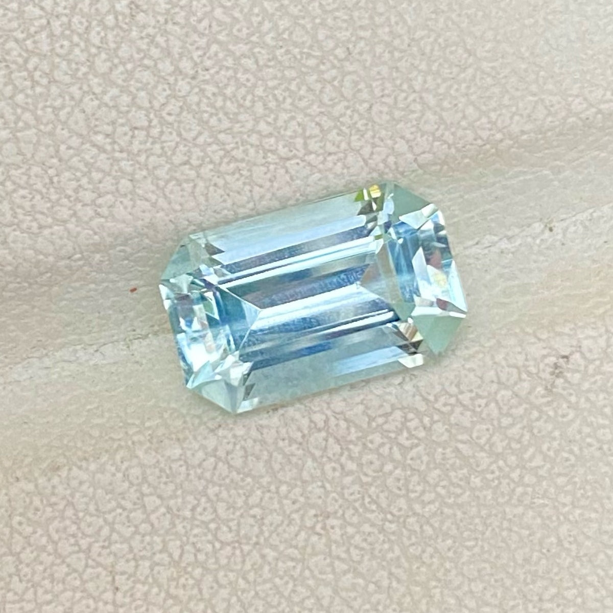 Faceted Blizzard Blue Aquamarine