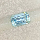 Faceted Blizzard Blue Aquamarine
