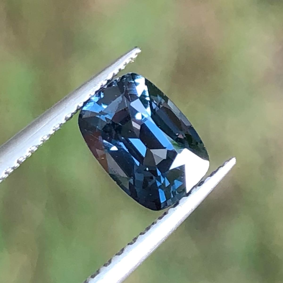 Faceted Cobalt Blue Spinel