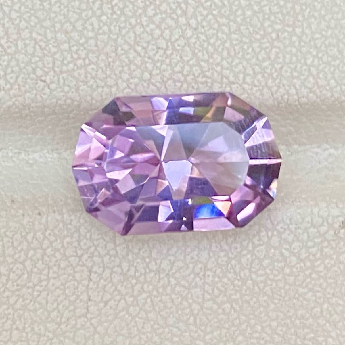 Faceted Pastel Purple Amethyst