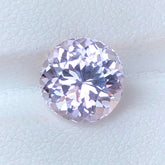 Faceted Round Shape Pink Kunzite