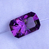Faceted Royal Purple Amethyst
