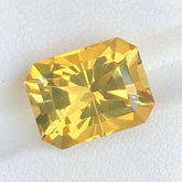 Faceted Sandy Yellow Citrine