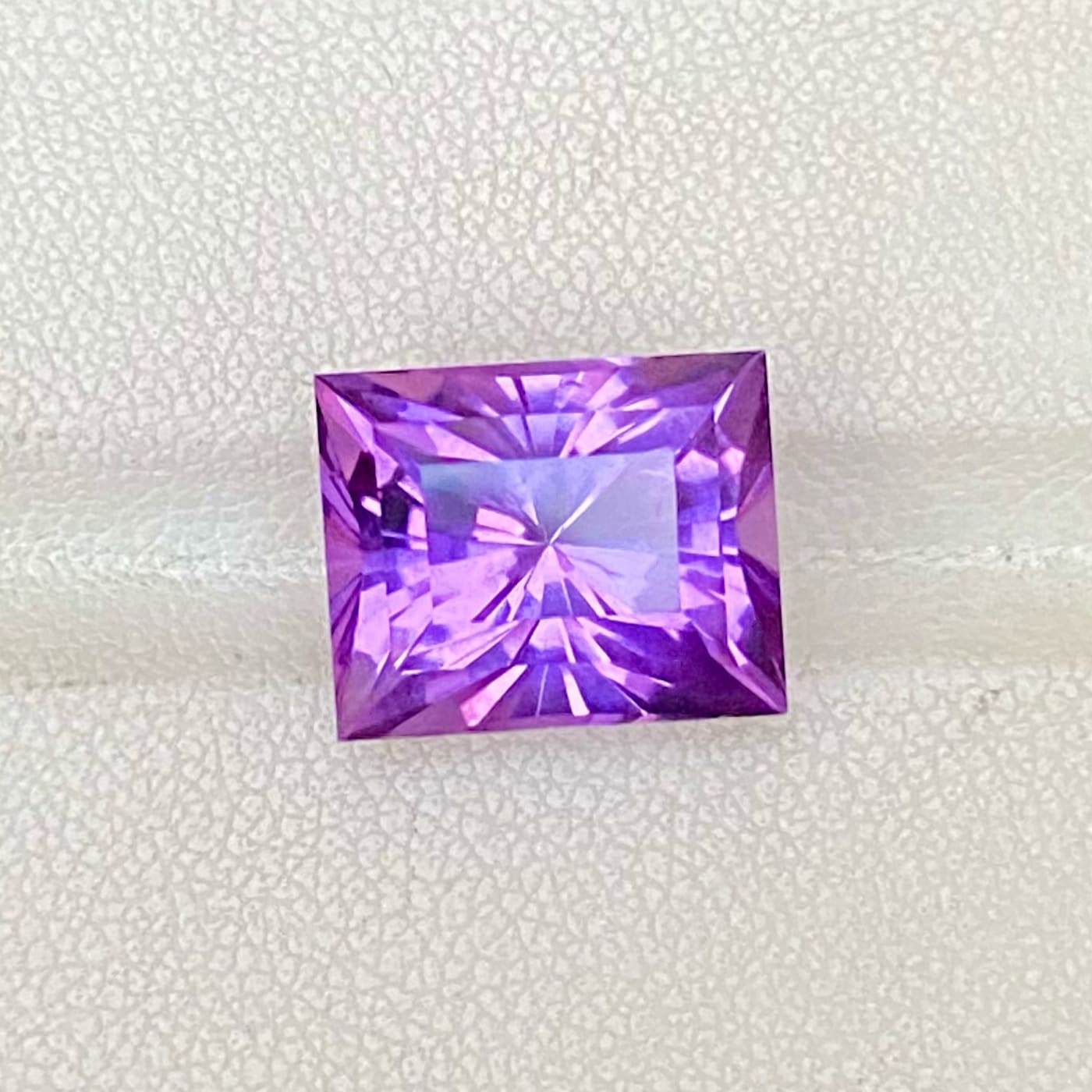 Faceted Trendy Purple Amethyst