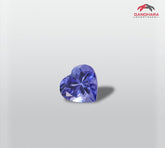 Fascinating Heart Shaped Tanzanite Stone