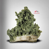 Gorgeous Chlorite Quartz Network of Crystals on Matrix