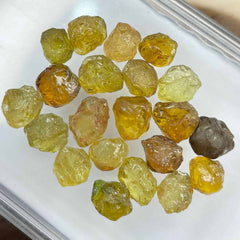 Grossular Mali Garnet Rough Parcel