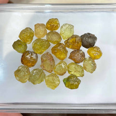Buy 78.45 Carats Grossular Mali Garnet Rough Parcel