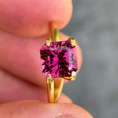 Hot Pink Rhodolite Garnet Gemstone