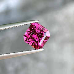 Hot Pink Rhodolite Garnet Gemstone
