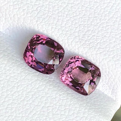 Hot Pink Spinel Pair