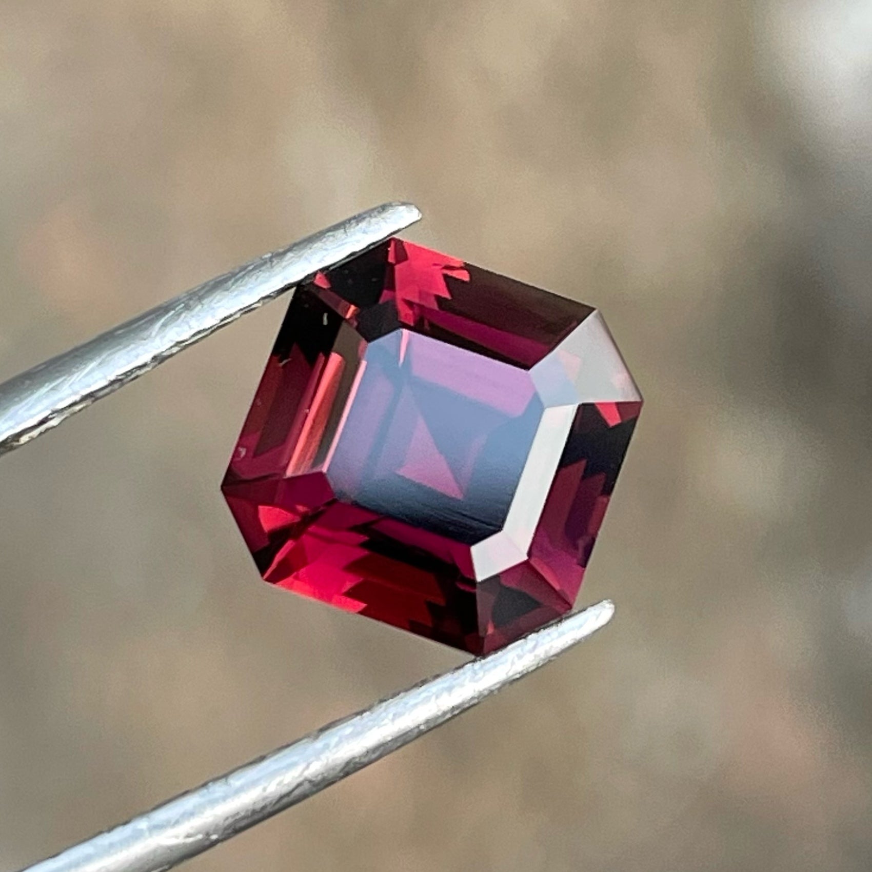 Hot Red Rubelite Tourmaline Gemstone