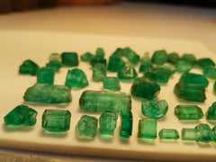 Beautiful Facet Grade Emerald from Punjshir