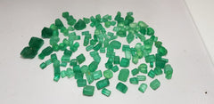 Facet Grade Rough Emeralds available for sale