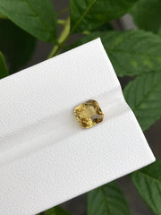 Yellow Sapphire color Faceted single piece available for sale