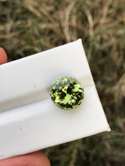 Greenish Yellow Faceted Tourmaline for Sale