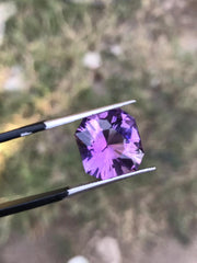 Beautiful Color Faceted Amethyst available for sale