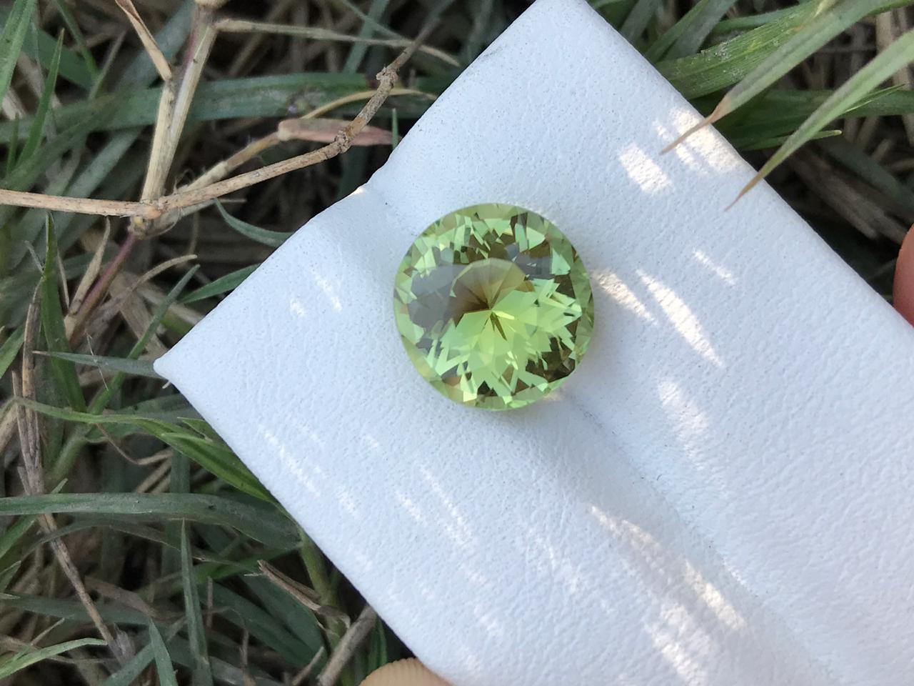 Buy 5.05 ct Faceted Oval Green Tourmaline