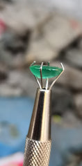 Beautiful Color Faceted Emerald for jewelry