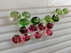 Very Stunning Faceted Tourmaline pieces for sale