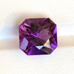 Intense Purple Color Faceted Amethyst