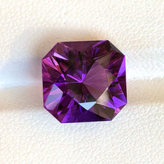Intense Purple Color Faceted Amethyst