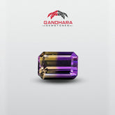Intense Color Ametrine Gemstone from Bolivia