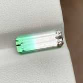 Interesting Bicolor Loose Tourmaline Gem