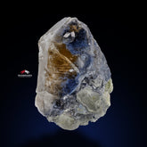 Interesting Piece Of Blue Quartz With Smoky Color