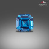 London Blue Topaz Asscher Cut