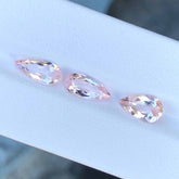 Morganite Jewelry Set - 3.55 carats