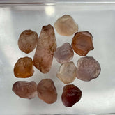 Multi-Color Fluorite Facet Rough