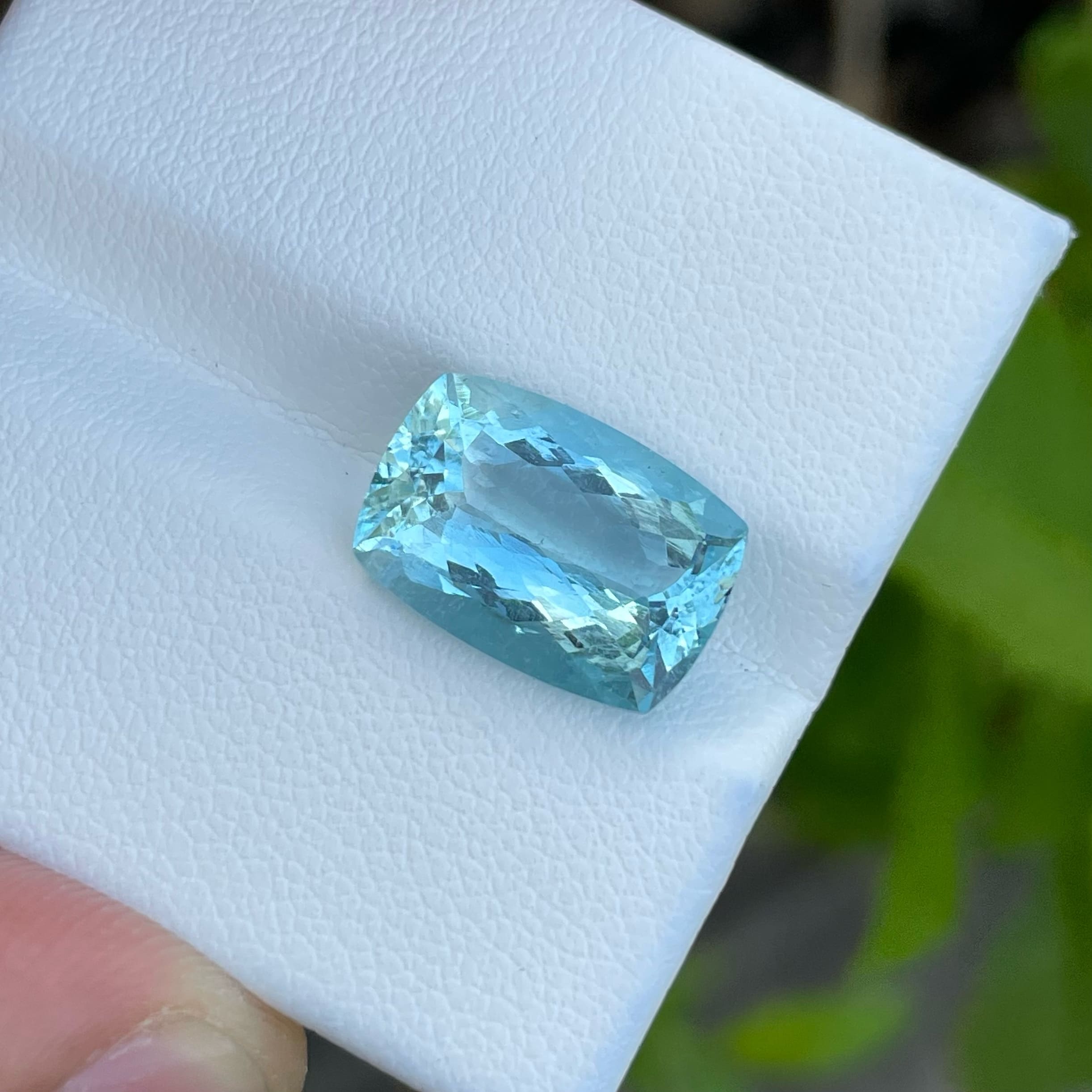 Natural Deep Color Aquamarine