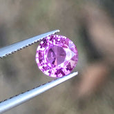 Natural Pinkish Purple Sapphire