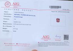 Certified Tourmaline