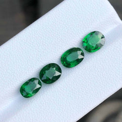 Natural Tsavorite Garnet Set