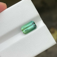 Natural Bicolor Tourmaline Stone