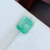 Natural Pastel Green Emerald Gemstone