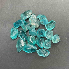 Blue Apatite Facet Rough