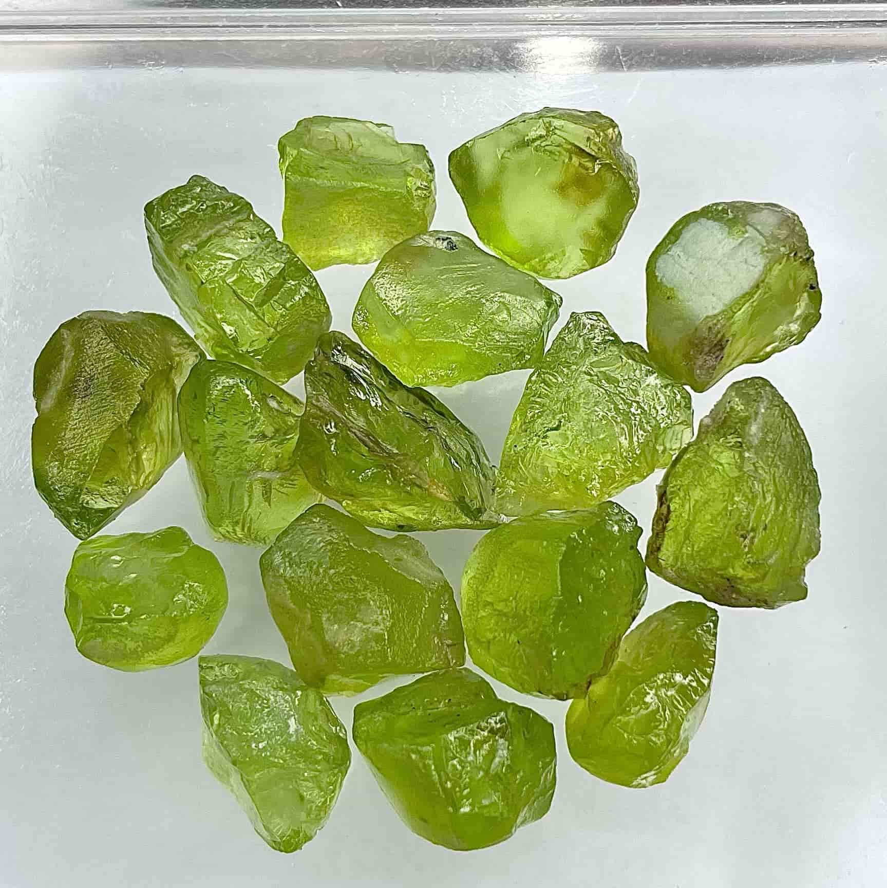 Pakistani Peridot Facet Rough Parcel