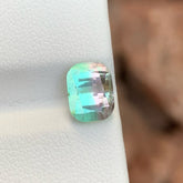 Pretty Bicolor Natural Tourmaline Gemstone