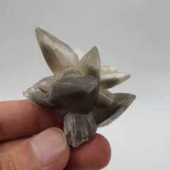 Start Burst Cluster Of Calcite With Marcasite Inclusion