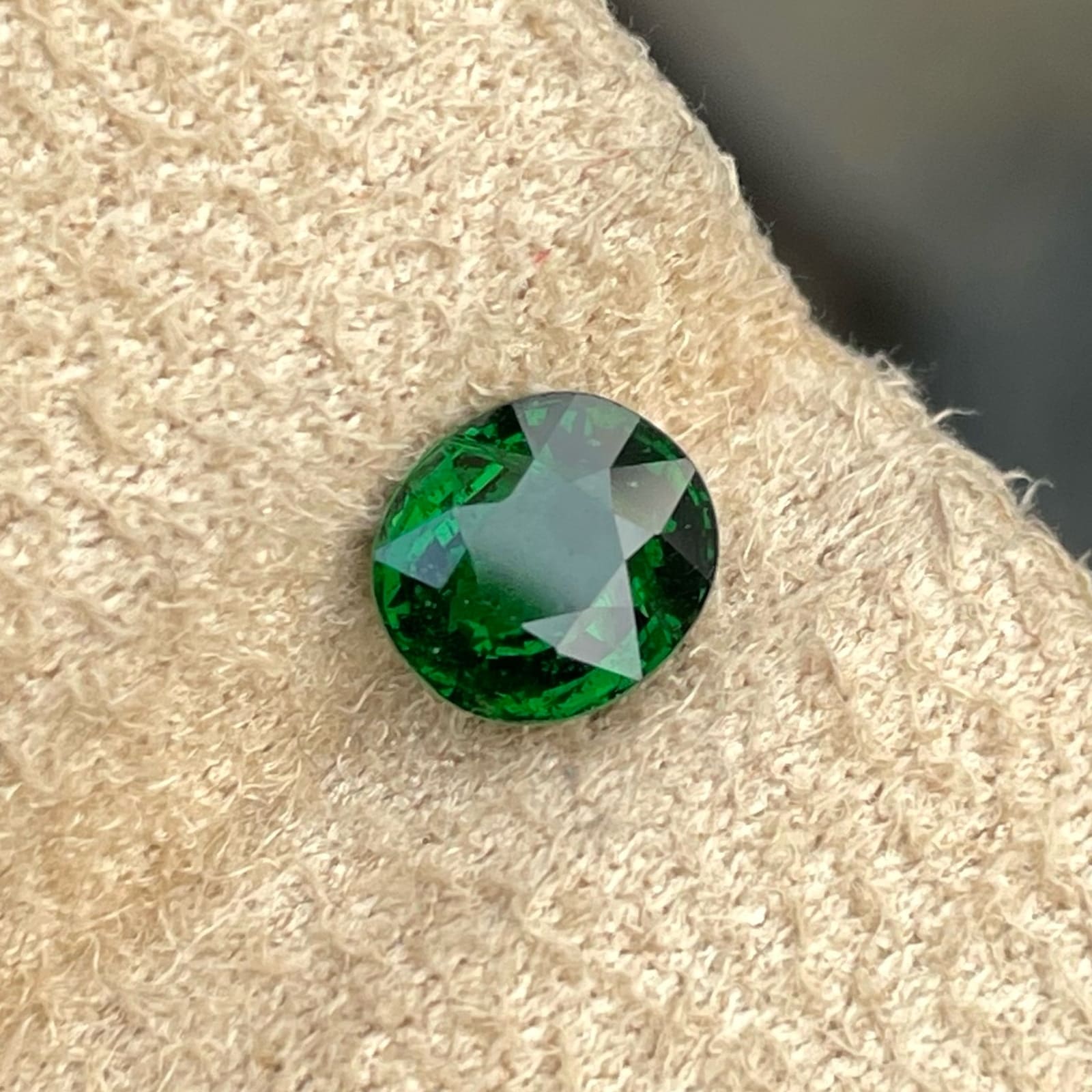 Tealish Green Tsavorite Garnet