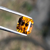 Vibrant Orange Mali Garnet