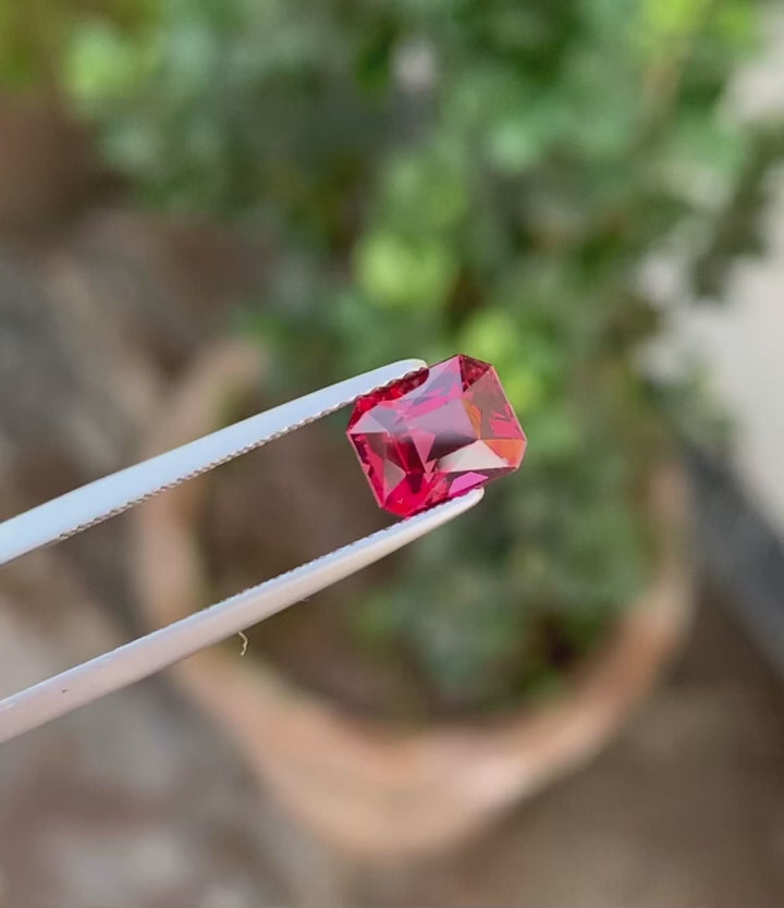 Precision Cut Malawi Loose Garnet Gem