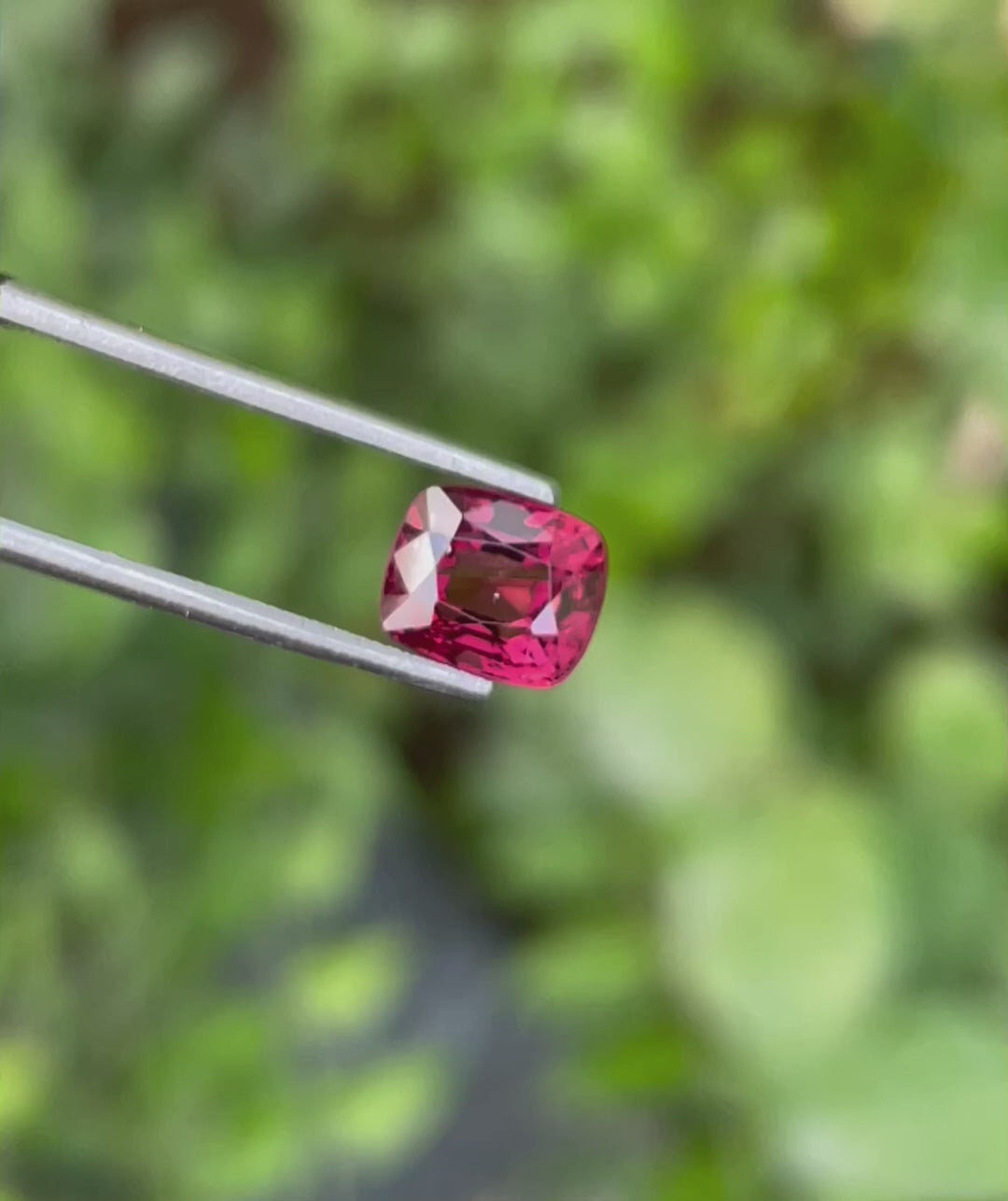 Pretty Brownish Red Spinel Stone