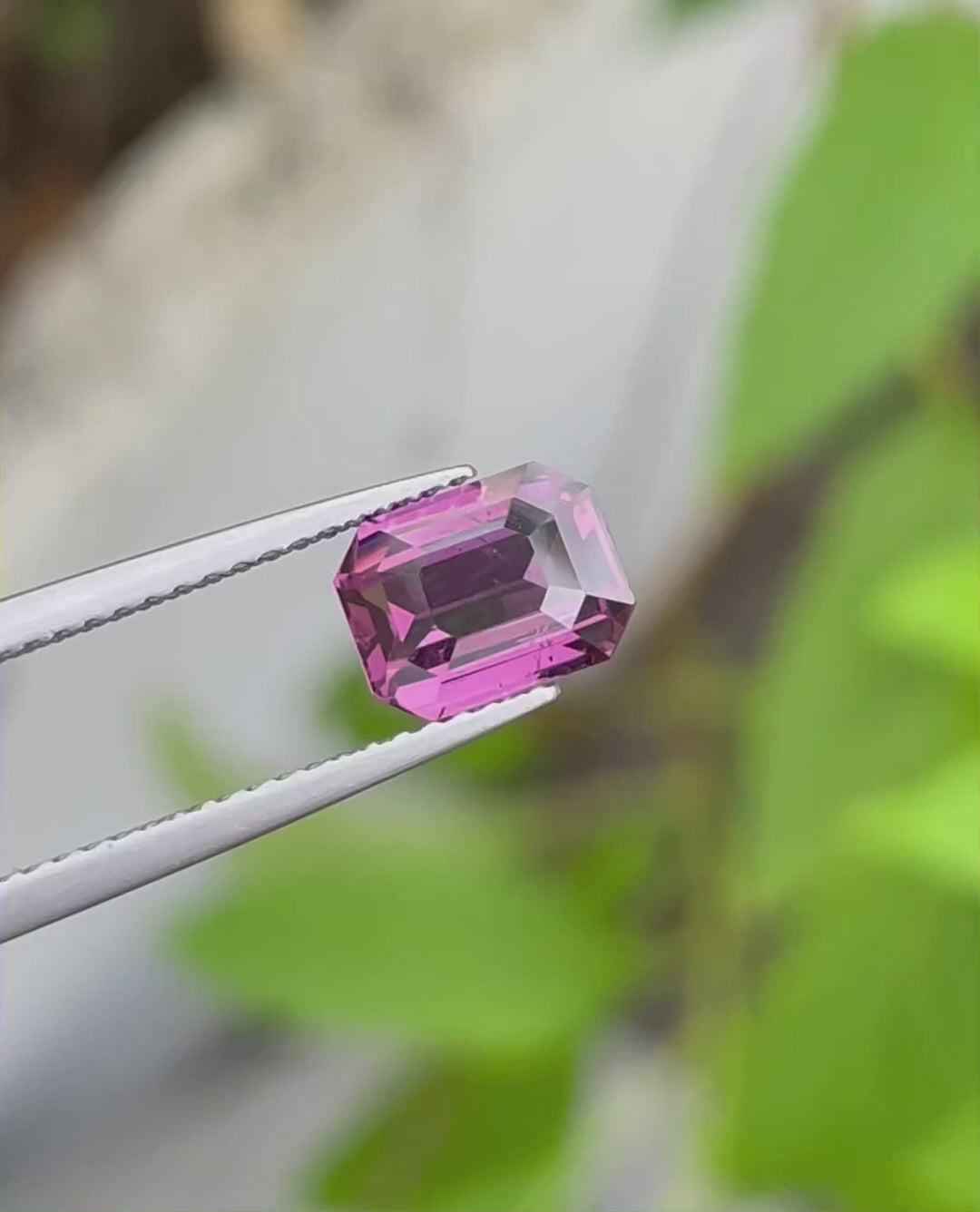 Fantastic Purplish Pink Spinel Gemstone